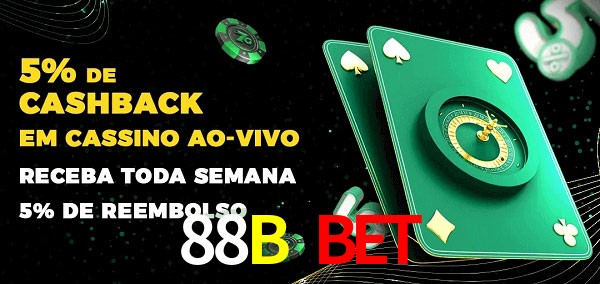 Promoções do cassino ao Vivo 88B BET